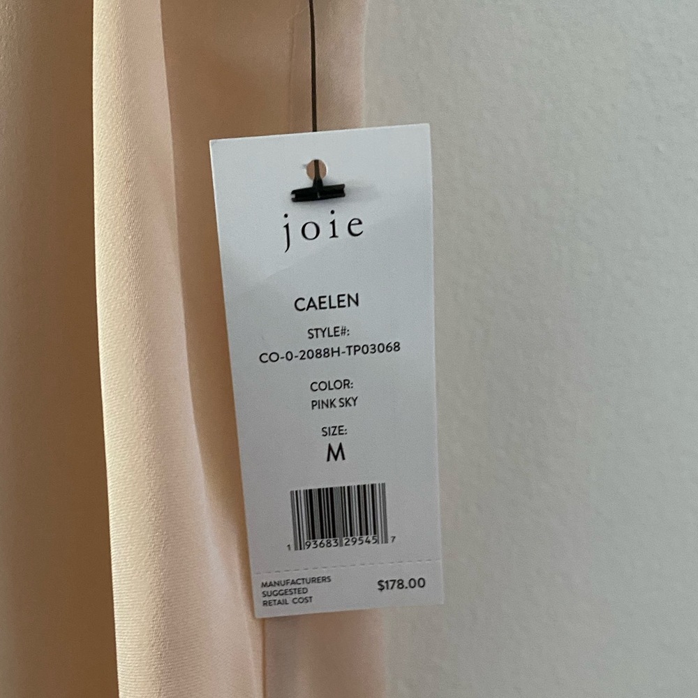 Joie NWT silk tank. Size M - Picture 5 of 6